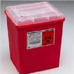 Biohazard label example